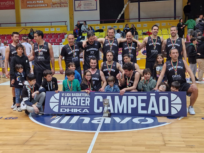 Académica conquista a VI Liga Master Dhika