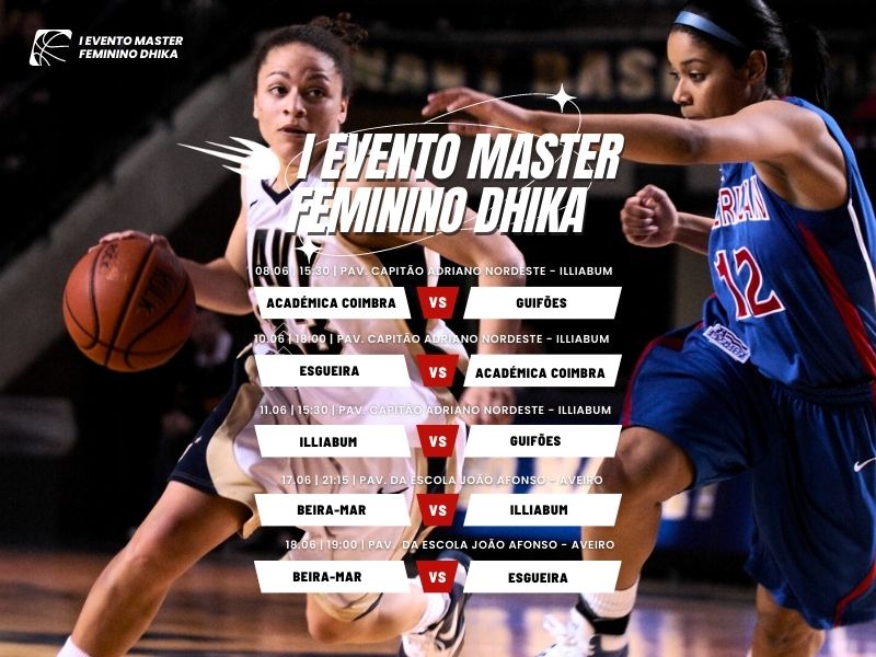 Master Feminino Dhika arranca hoje